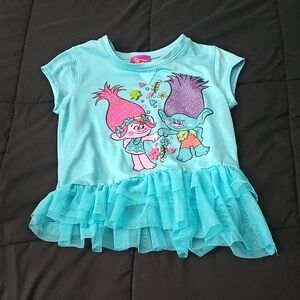 Dreamworks Trolls Turquoise T-Shirt